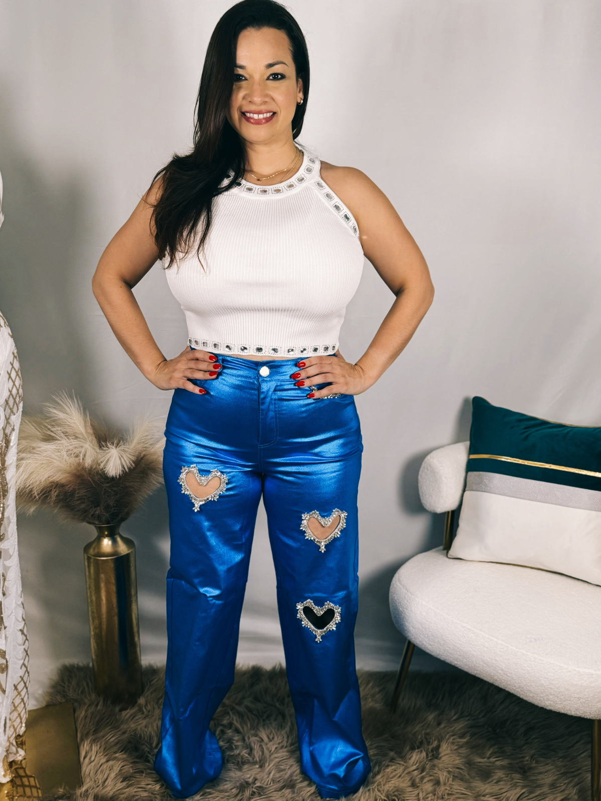 Heart Diamond Pants